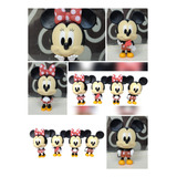 Set De 4 Figuras Mickey Y Minnie Mause 10-11 Cm