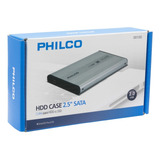 Case Cofre Para Disco Duro Philco 2.5 Hdd Usb 2.0 Gris