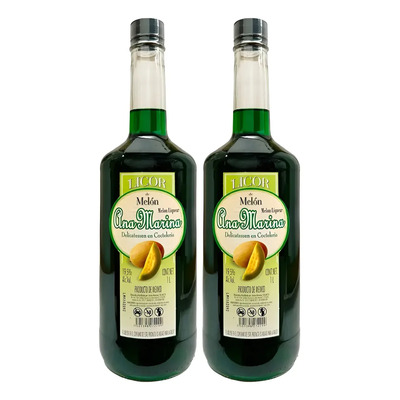 Duo Pack Licor De Melón Ana Marina 1000 Ml