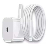 Cargador 20w iPhone Carga Rápida + Cable Usb C