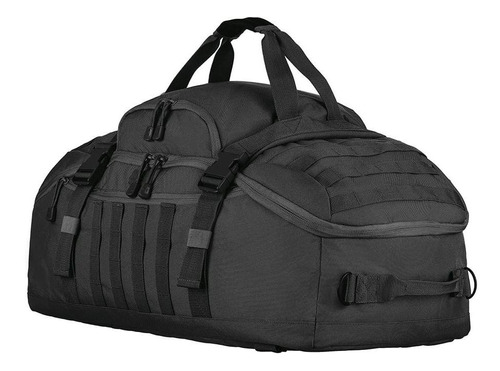 Mala Mochila Expedition Militar 70 Litros Preta Invictus