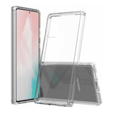 Estuche Funda Forro Para Samsung Note 20 Transparente Rígido