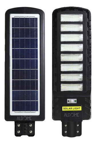 Luminária Pública Solar 500w Led C/ Placa Sensor Prova Dágua