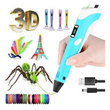 Kit De Bolígrafo For Impresora 3d+recambio De Filamento De