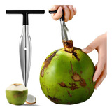 Abridor Perfurador Furador De Coco Fura Coco Inox Manual