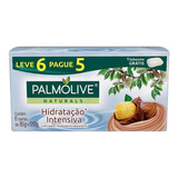 Palmolive Nutrição Intensiva Sabonete Em Barra Naturals Karité E Vitamina E 85g X6