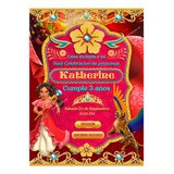 Elena De Avalor Invitación Interactiva Con Botones Mapa Y Ca