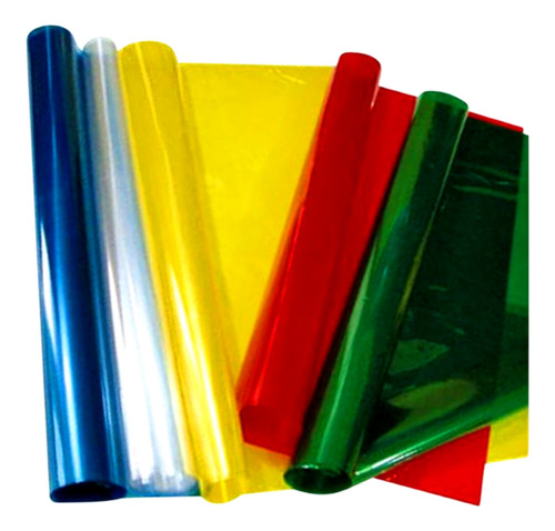 Papel Celofan Multicolor X5 (55cm X 90cm)