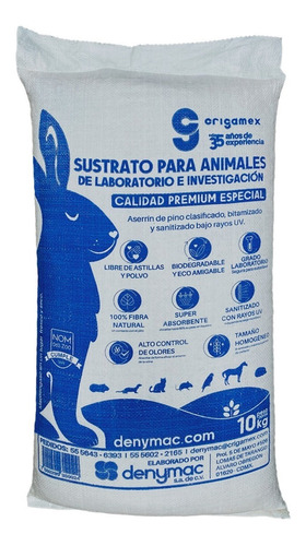 10kg Aserrín Clasificado Y Sanitizado Para Mascotas Costal C
