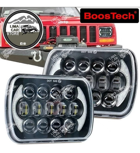 Faro Led Jeep Cherokee Wrangler Comanche Toyota Land Cruiser Foto 2