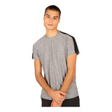 Remera Topper Training Stripe En Gris Oscuro Hombre | Dexter