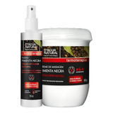 Kit Pimenta Negra Creme De Massagem E Fluido