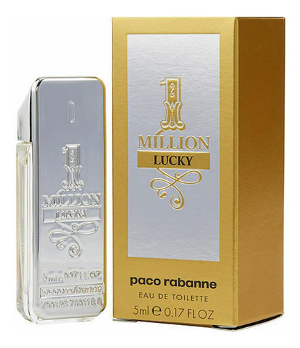 Perfume Paco Rabanne 1 Million Edt 5 Ml Para Hombre