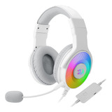 Fone De Ouvido Headset Gamer Rgb Branco H350w-rgb-1 Redragon