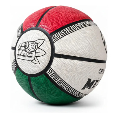Balón Basquet Piel Sintética Crossover Mexicano Talla 7 Color Tricolor | Meses sin interés