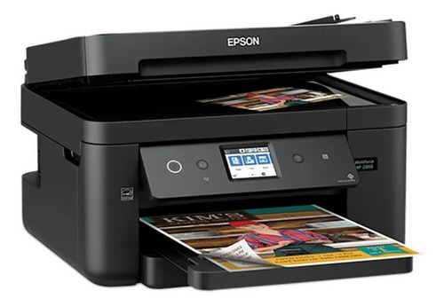 Impressora Epson Multifuncional Wf 2860  Bulk-ink Pigmentada