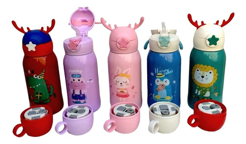  Botella Térmica Infantil Frío/calor 500ml Varios Personajes