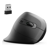 Mouse Inalámbrico Ergonómico, Mouse Vertical Clic Silencioso