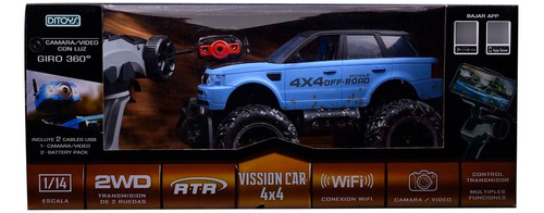 Auto A Control Remoto Vission Car Video 4x4 Ditoys Off Road