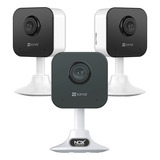 Kit X 3 Camara De Seguridad Wifi Full Hd Ezviz H1c Audio