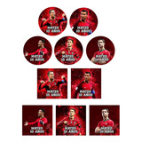 Ronaldo 80 Stickers Adhesivos Candybar Personalizad Portugal