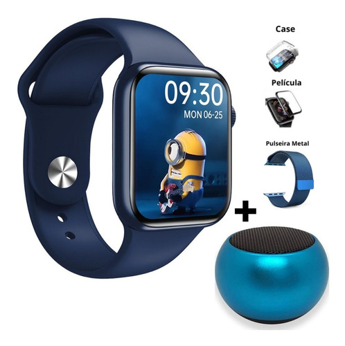 Relógio Smartwatch Feminino E Masculino Hw16 + Mini Caixinha
