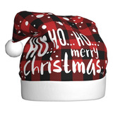 Sombrero Papa Noel Navidad A Cuadros Para Disfraz Navidad Añ