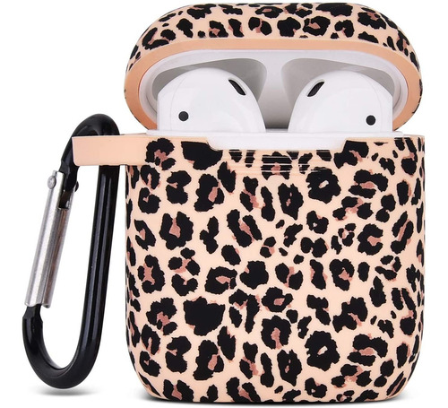 Cobertor Para Apple AirPods 2 & 1 Y Accesorios.leopardo