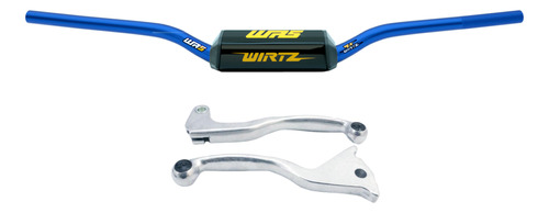 Manubrio Wr5 Azul + Manijas Honda Xr250 Tornado 03-07 Wirtz