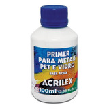 Primer Para Metais Pet E Vidro 100ml Acrilex