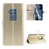 Funda De Piel Con Tapa Para Motorola Moto One Zoom W4592