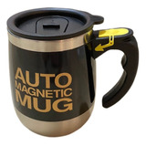 Caneca Mixer Automática Magnética Usb Chá Café Nescau Leite Cor Preto Auto Magnetic Mug
