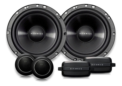 Set De Medios De 6.5 PLG Hifonics Zeus Zs65c 400w / 60w Rms