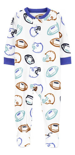 Pijama Fleece Macacão Carters Bebê Menino Soft Inverno