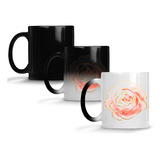 Caneca Magica Cmg1 Flor Rosa Rose