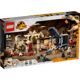 Lego Jurassic World 76948 Ataque Do T-rex E Atrociraptor 12x