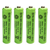 Gsuiveer Ni-mh Aaa 600mah 1.2v Triple A Baterias Recargables