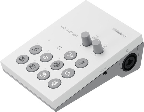 Mixer Smartphones Roland Go Livecast Streaming Prm