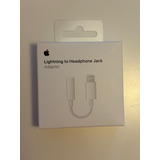 Adaptador Apple Lightning A Jack 3.5 Mm