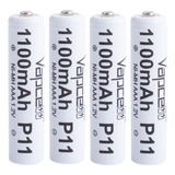 Paquete De 8 Pilas Recargables Aaa Nimh 1100 Mah Vapcell P11