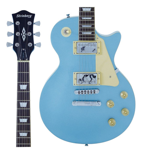 Guitarra Strinberg Les Paul Lps230 Metallic Blue