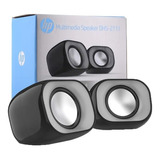 Caixa De Som Speaker Hp Usb 2.0 P2 2x3w Preta - Dhs-2111