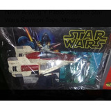 Nave A-wing Y Piloto Rodiano, Star Wars, Samson Toys, Mexico