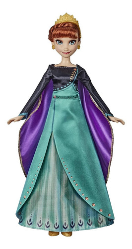 Muñeca Disney Frozen Anna Aventura Musical Juguete Nias