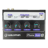 Amplificador De Fone Waldman Ph8 8 Canais
