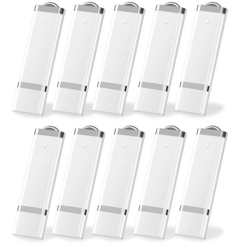 Pendrives Usb 2.0 De 8 Gb Kexin Flash Usb 10-pack Blanco