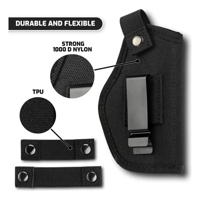 Funda Táctica De Piel Para Caza Al Aire Libre, Bolsa De Pist