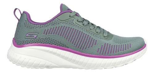 Tenis Skechers 117228olmt Bobs Squad Chaos Mujer