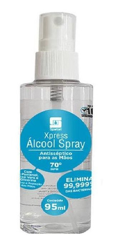 Alcool 70% Spray 95ml Spartan