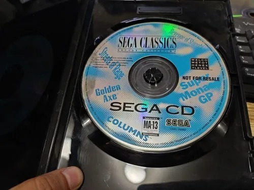 Sega Clásic Arcade Collection Sega Cd Not For Resale